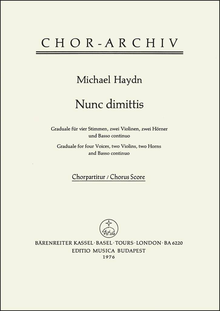 Nunc dimittis